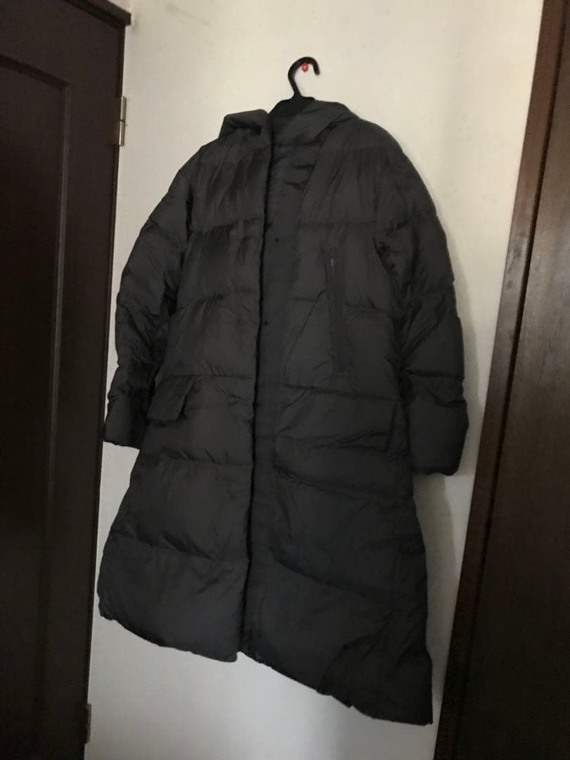 ユニクロ+J ブラウンロングダウンコート　未使用　XL