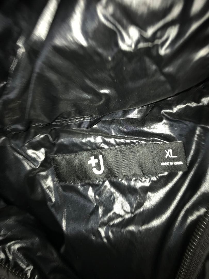 ユニクロ+J ブラウンロングダウンコート　未使用　XL