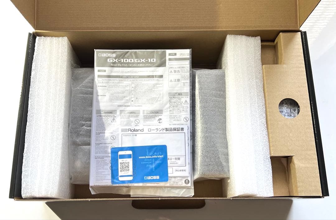 BOSS GX-10 マルチエフェクター、新品同様（今月購入）