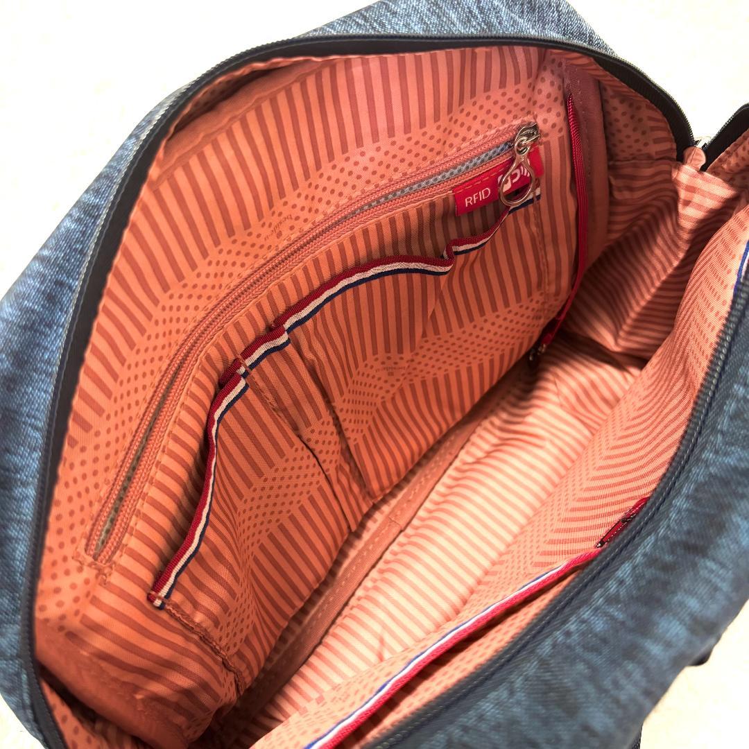 美品 beside-u ビサイユ リュック トートバッグ 定価2.5万 2way