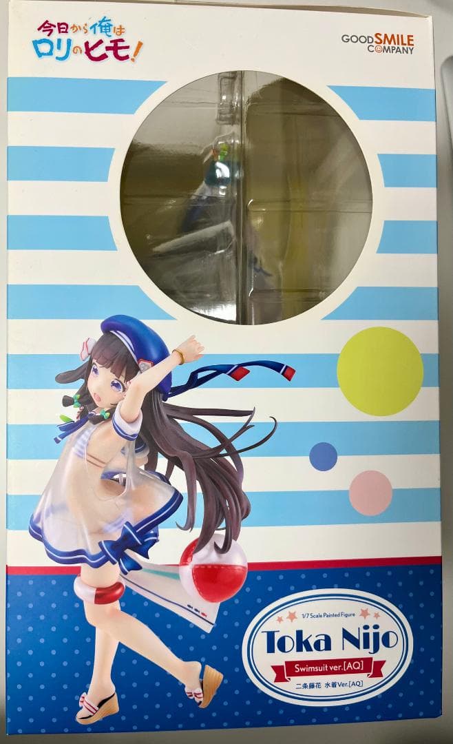 [未開封]二条藤花 水着Ver. へんりいだ フィギュア