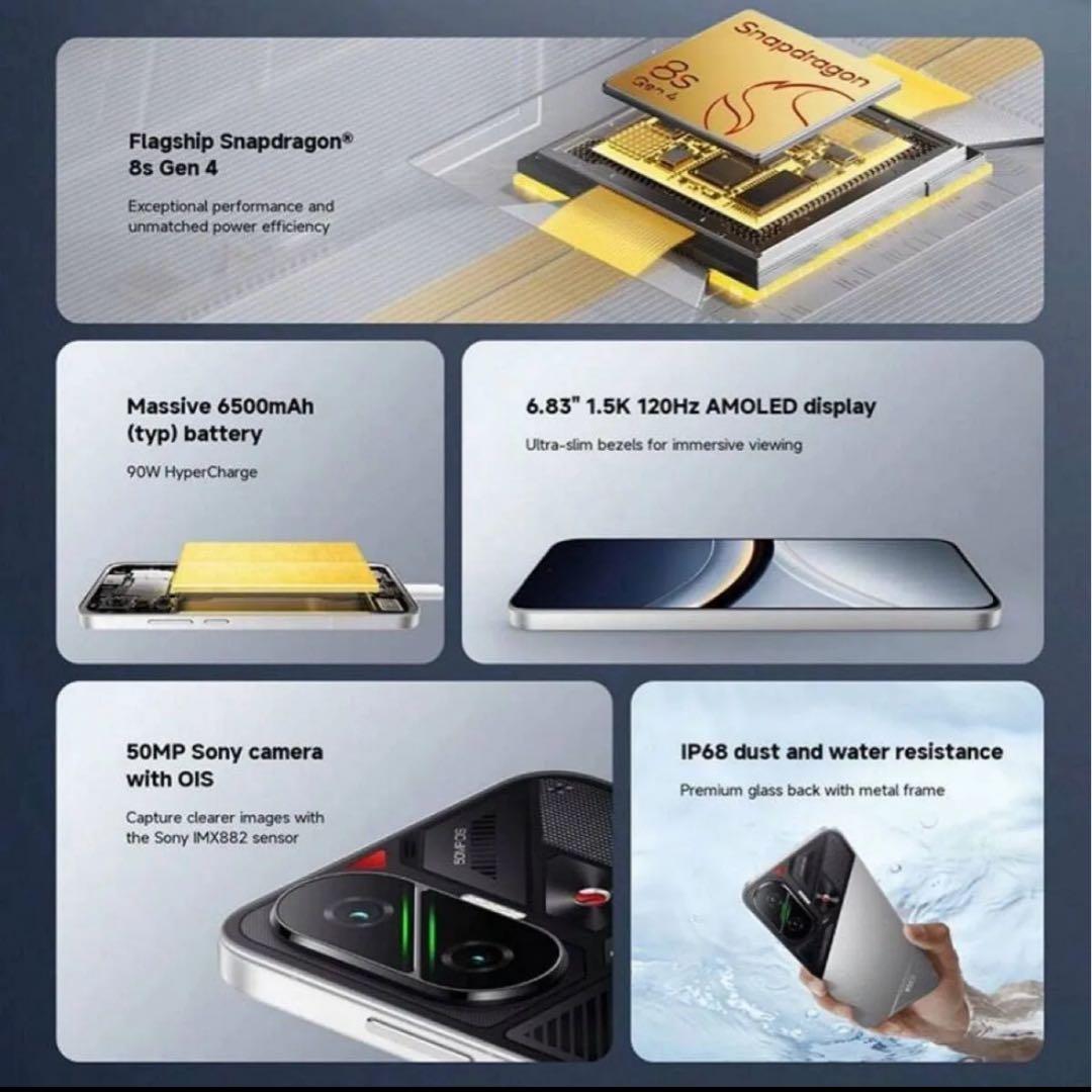 POCO F7 12GB RAM 512GB ROM ブラック　本体