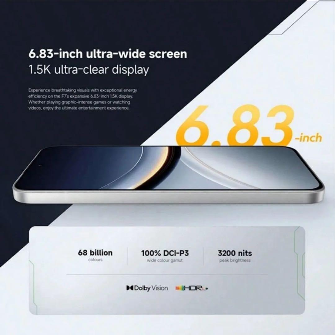 POCO F7 12GB RAM 512GB ROM ブラック　本体