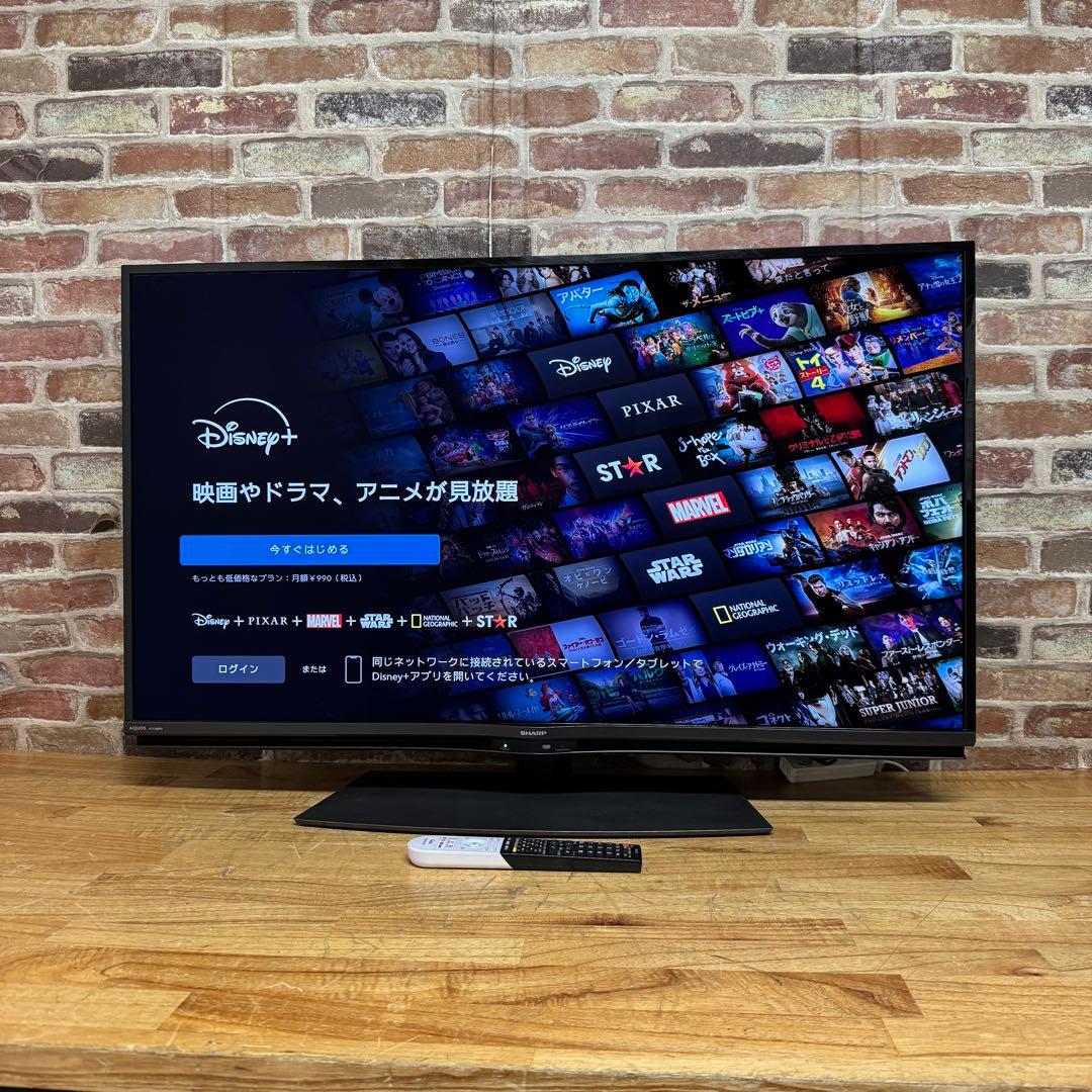 シャープ 45V型 4K 液晶テレビ Android TV 4T-C45BN1