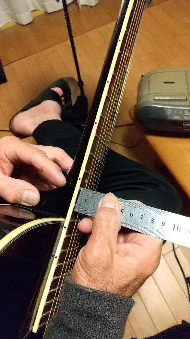 HEAD WAY エレアコギター 　レアなオーバルサウンドホール　ネック細目