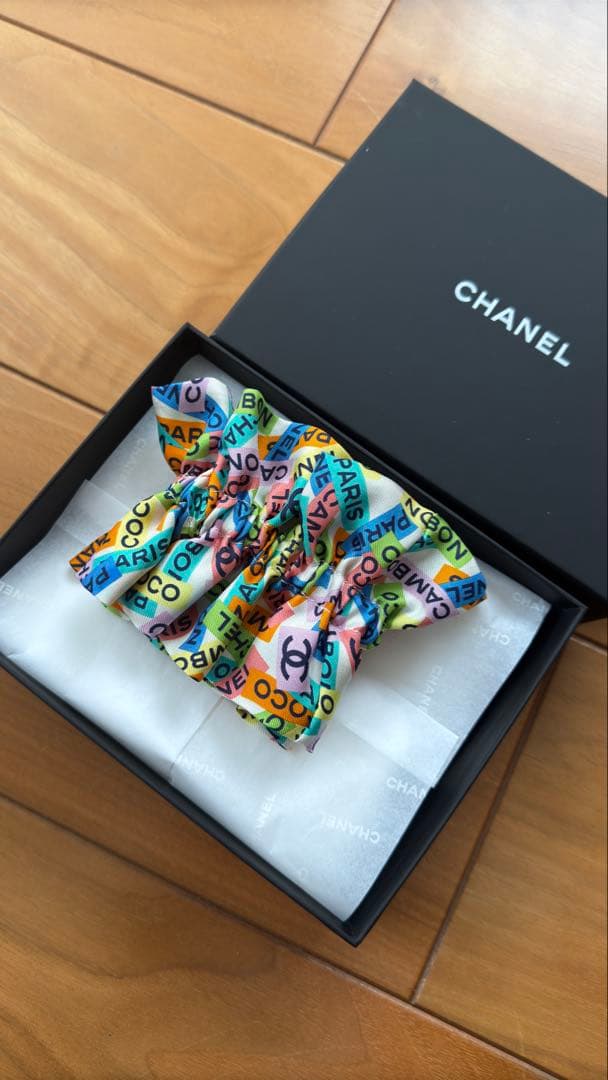 CHANEL カラフル　シュシュ　❤️新品❤️
