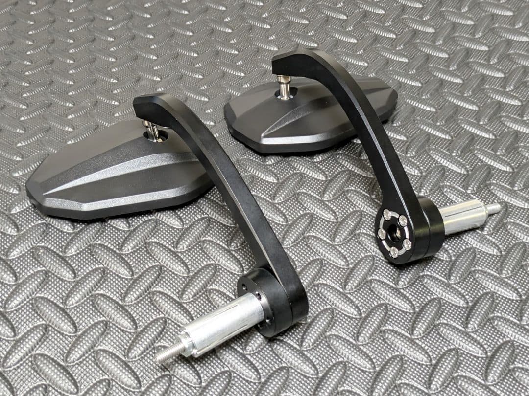 KTM ハスクバーナ 汎用バーエンドミラー 新品