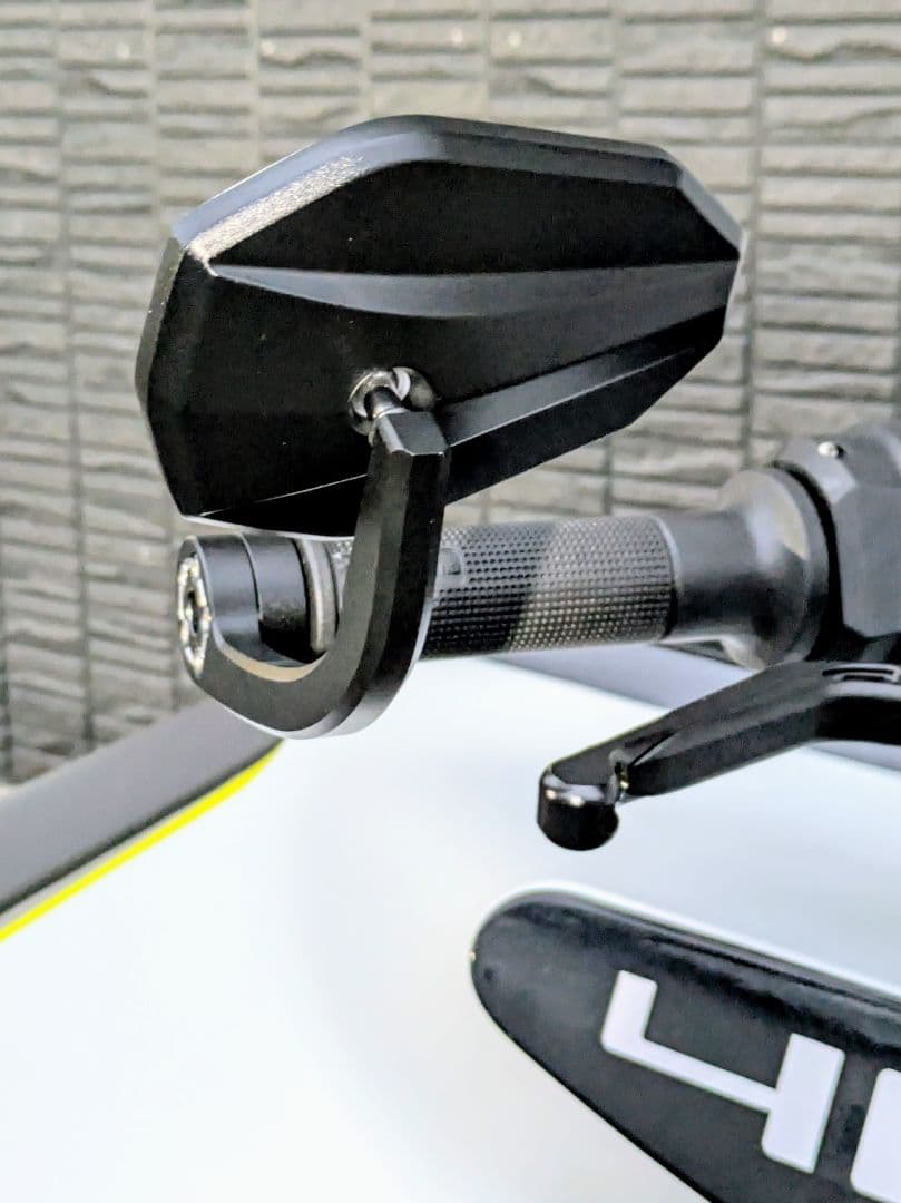 KTM ハスクバーナ 汎用バーエンドミラー 新品