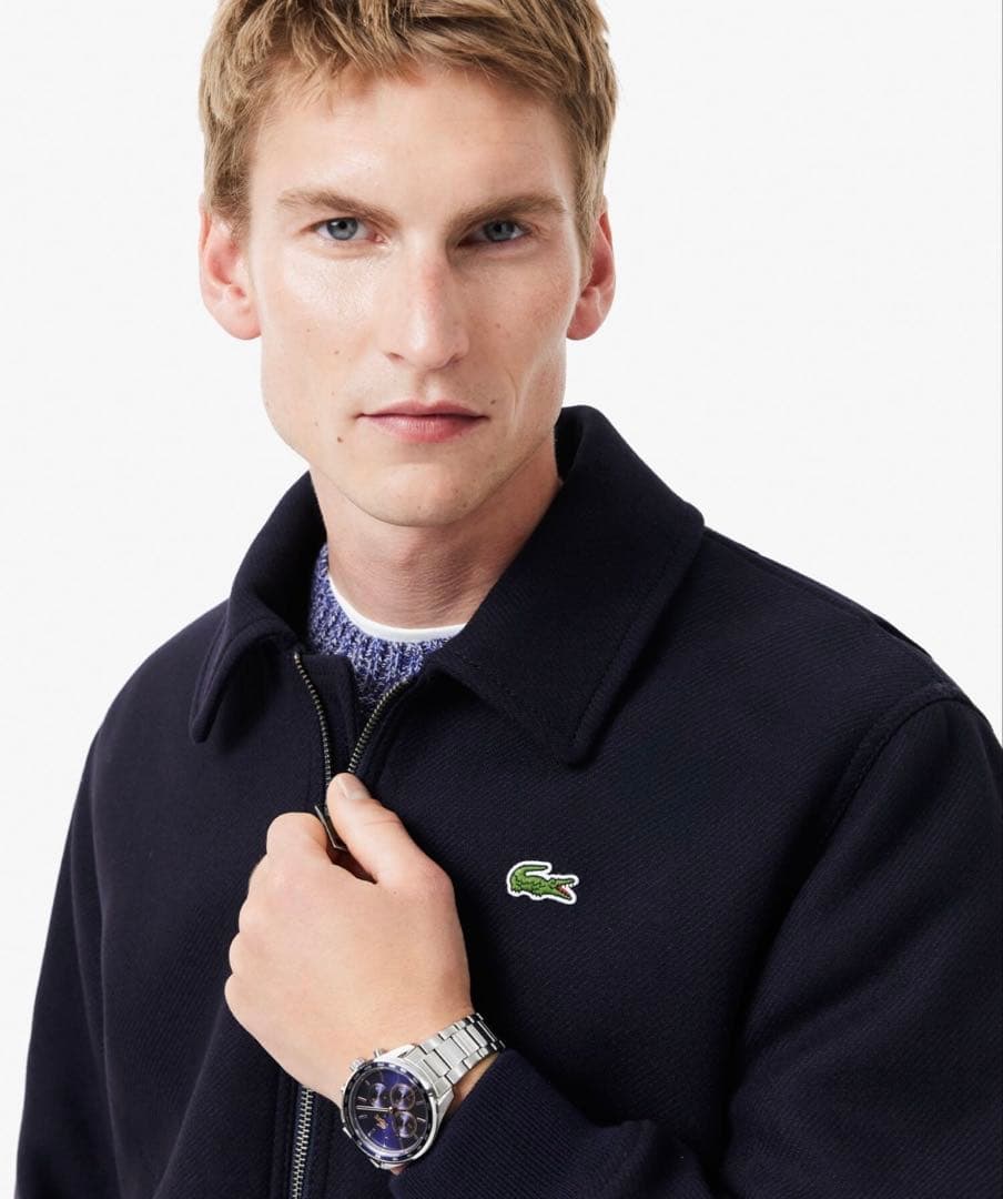 新品LACOSTE中綿 ウールジャケット サイズ48