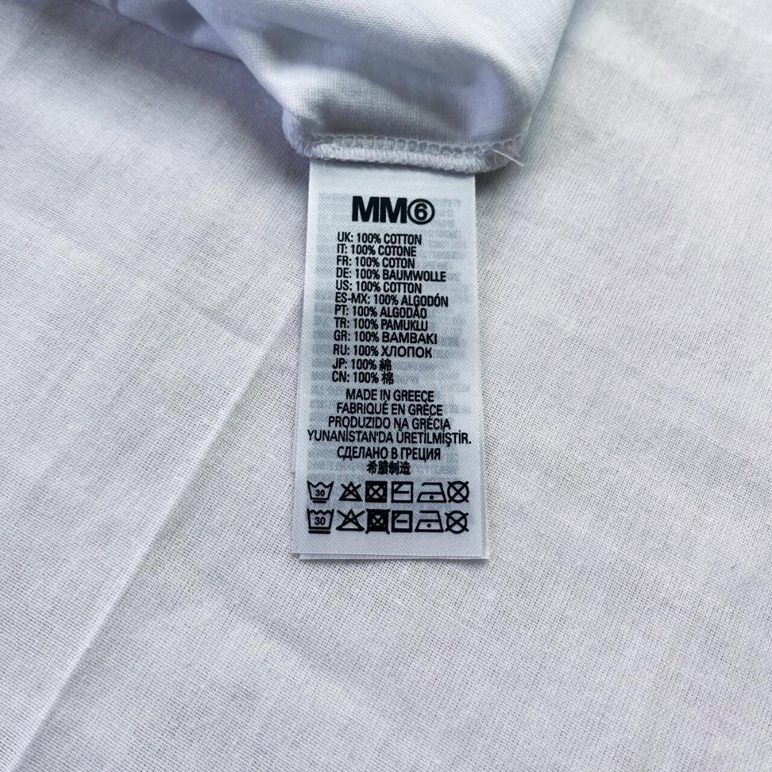 【週末セール中】MM6 キッズ L カレンダー ロゴ ホワイト 大人もOK★