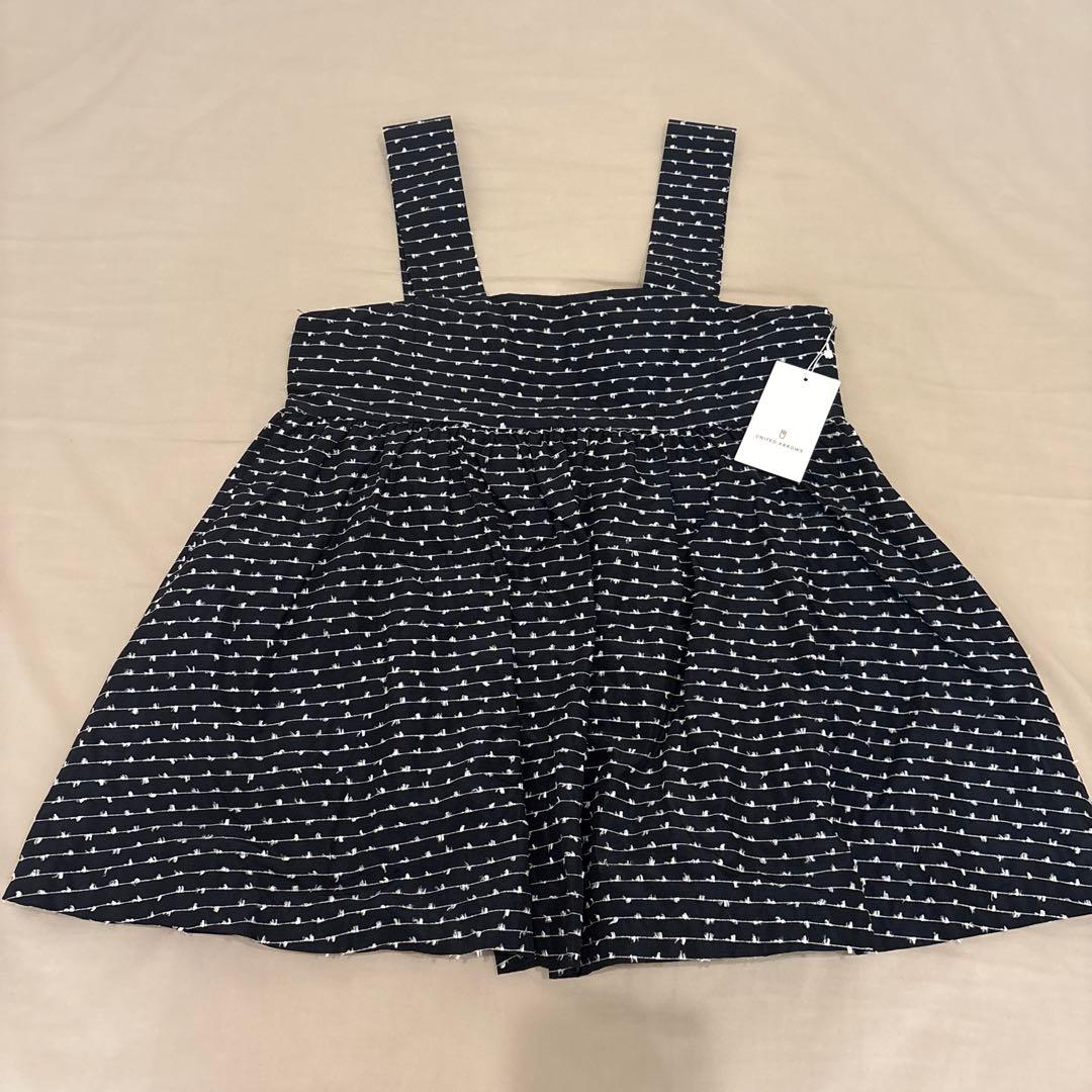 【新品未使用】ユナイテッドアローズ モールボーダー キャミソール ブラウス