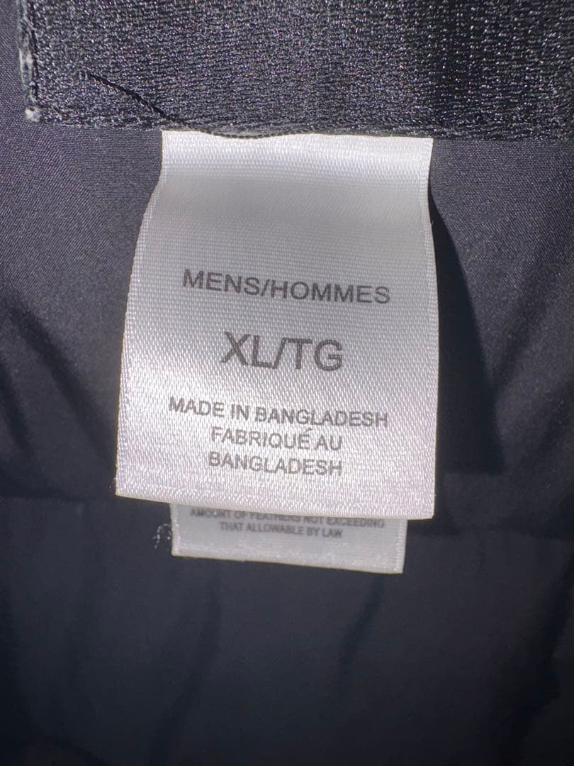 THE NORTH FACE 700 ノースフェイス　XL ダウン　ブラック