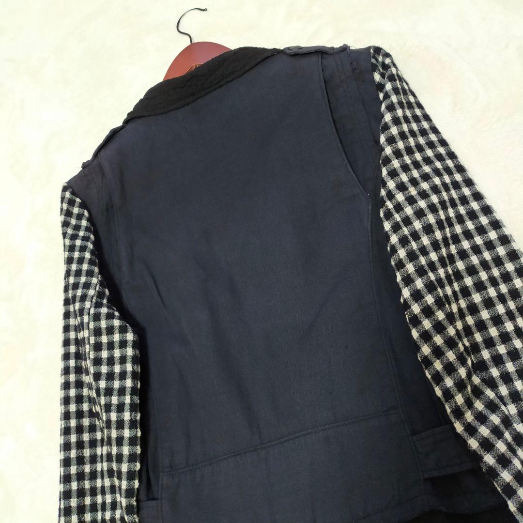 CONNECTERS　ダブルブレスト切り替えジャケット　コート　Мサイズ