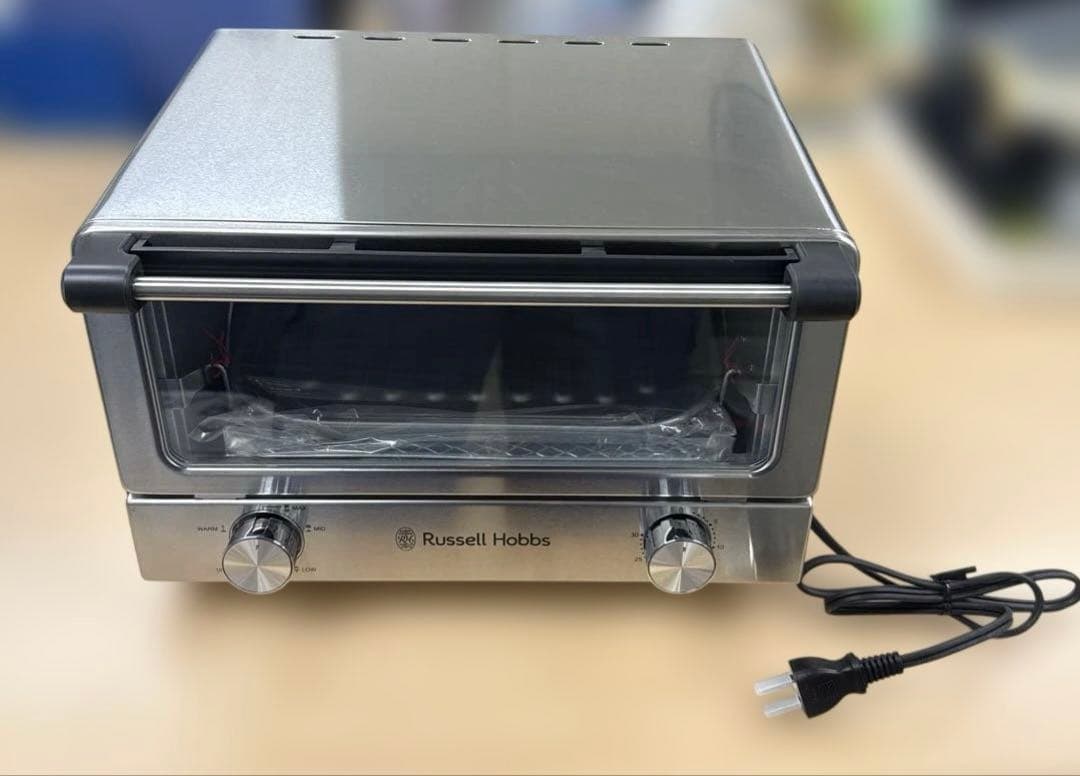 送料無料　Russell Hobbs トースター シルバー 7740JP