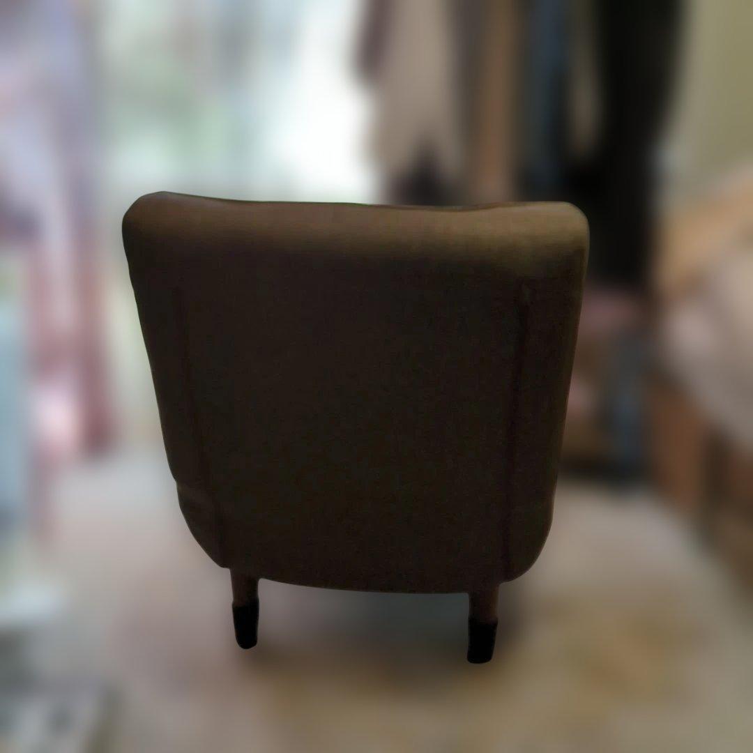 セルタン　1人掛けソファ 　タスクブラウン