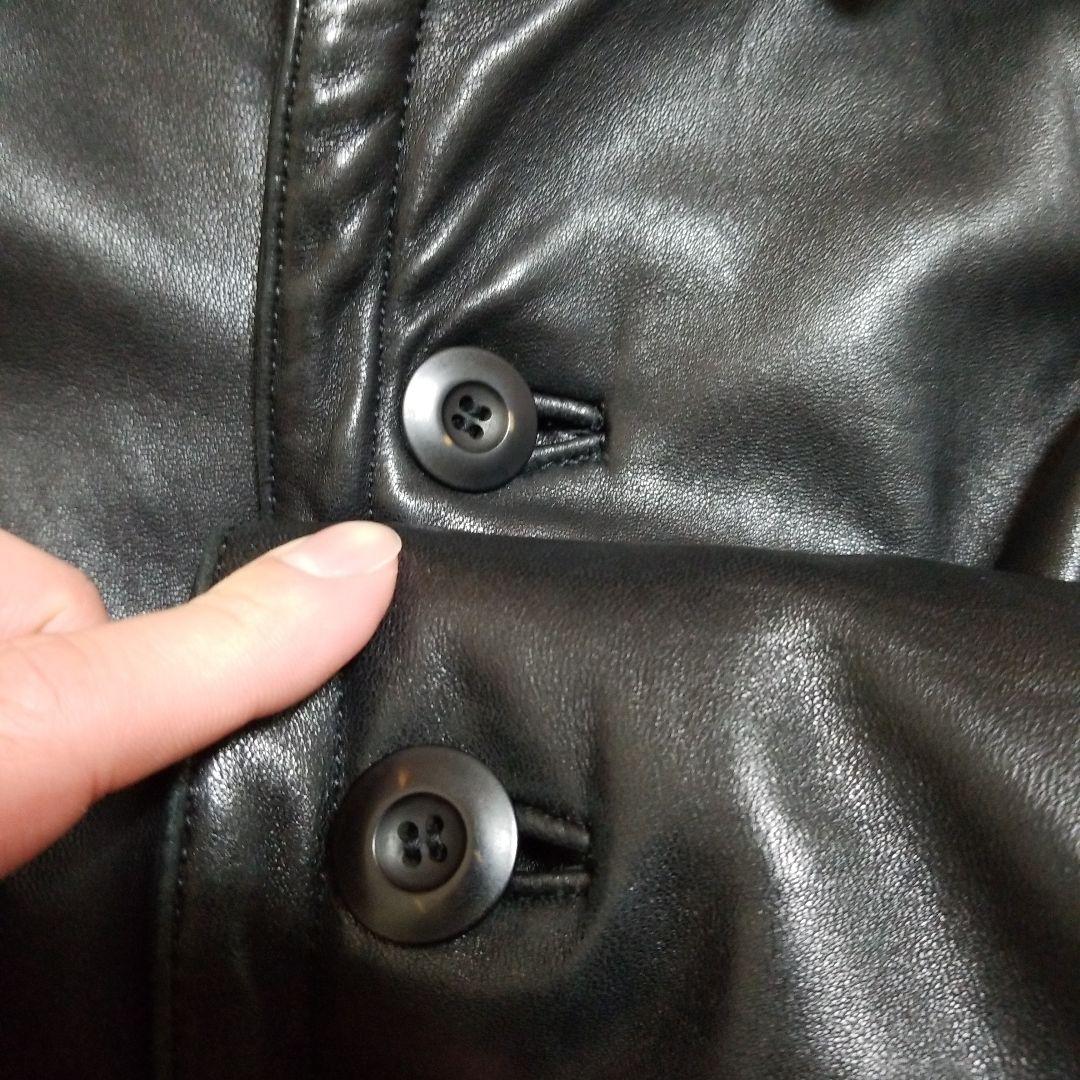 マリテフランソワジルボー レザー フーディー ブルゾン 80s