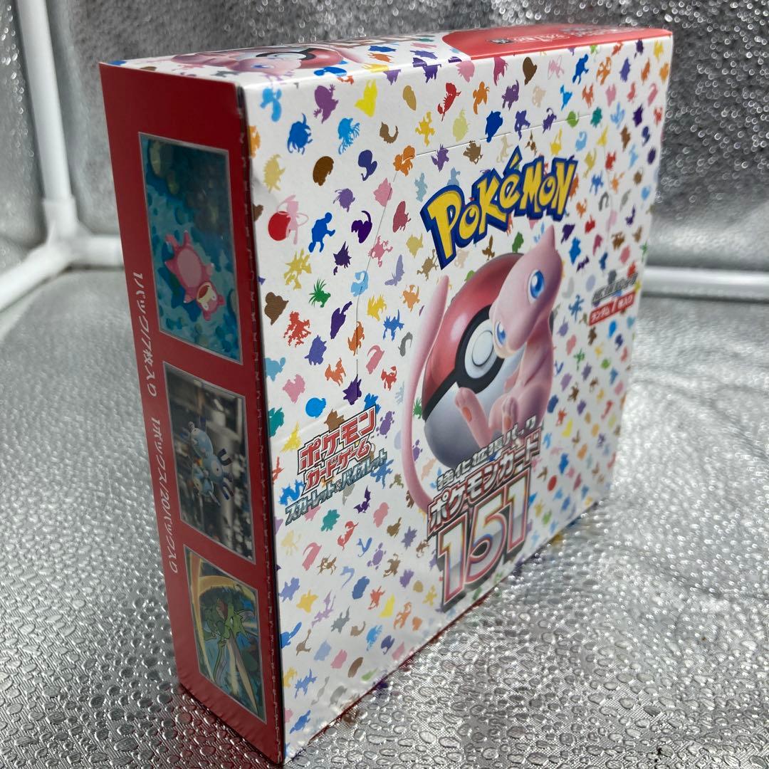 【A164】ポケモンカードゲーム 151 シュリンク無しBOX