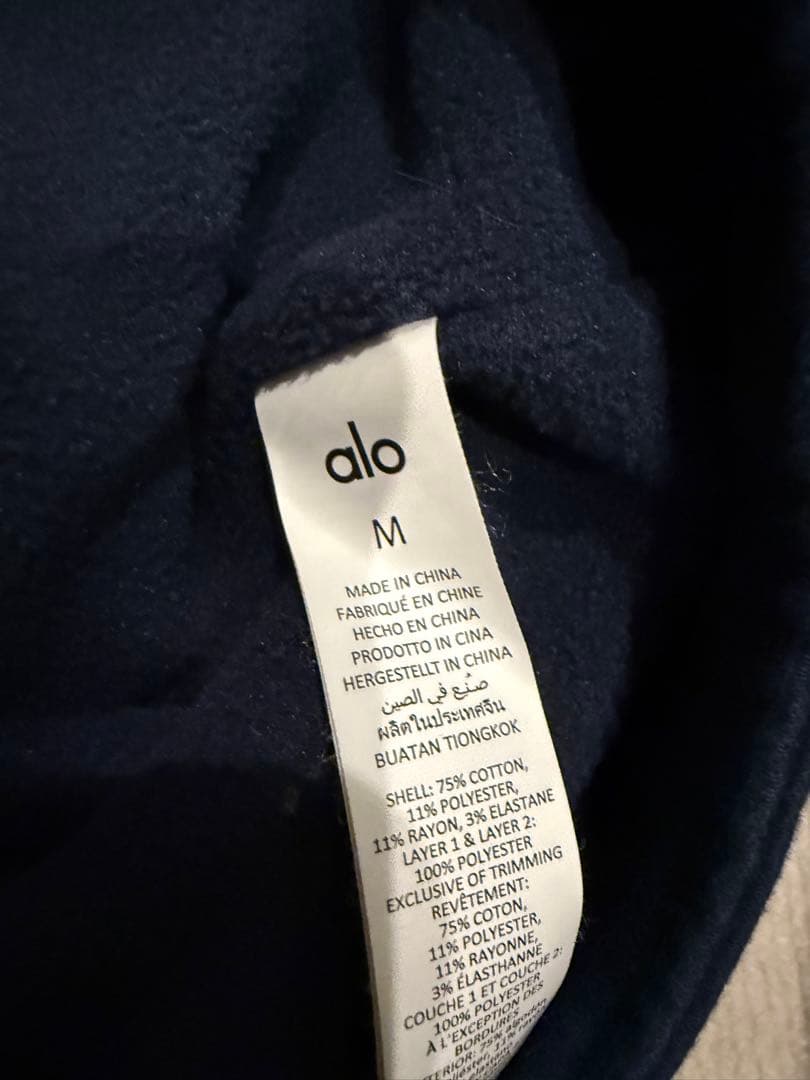alo ネイビー ジャケット M