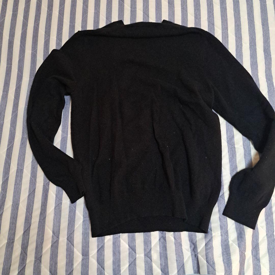 PLAY COMME des GARÇONS ブラック Vネックセーター L