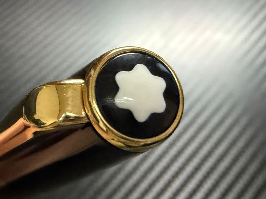 極美品 モンブラン クラシック ブラック EF 極細字 万年筆