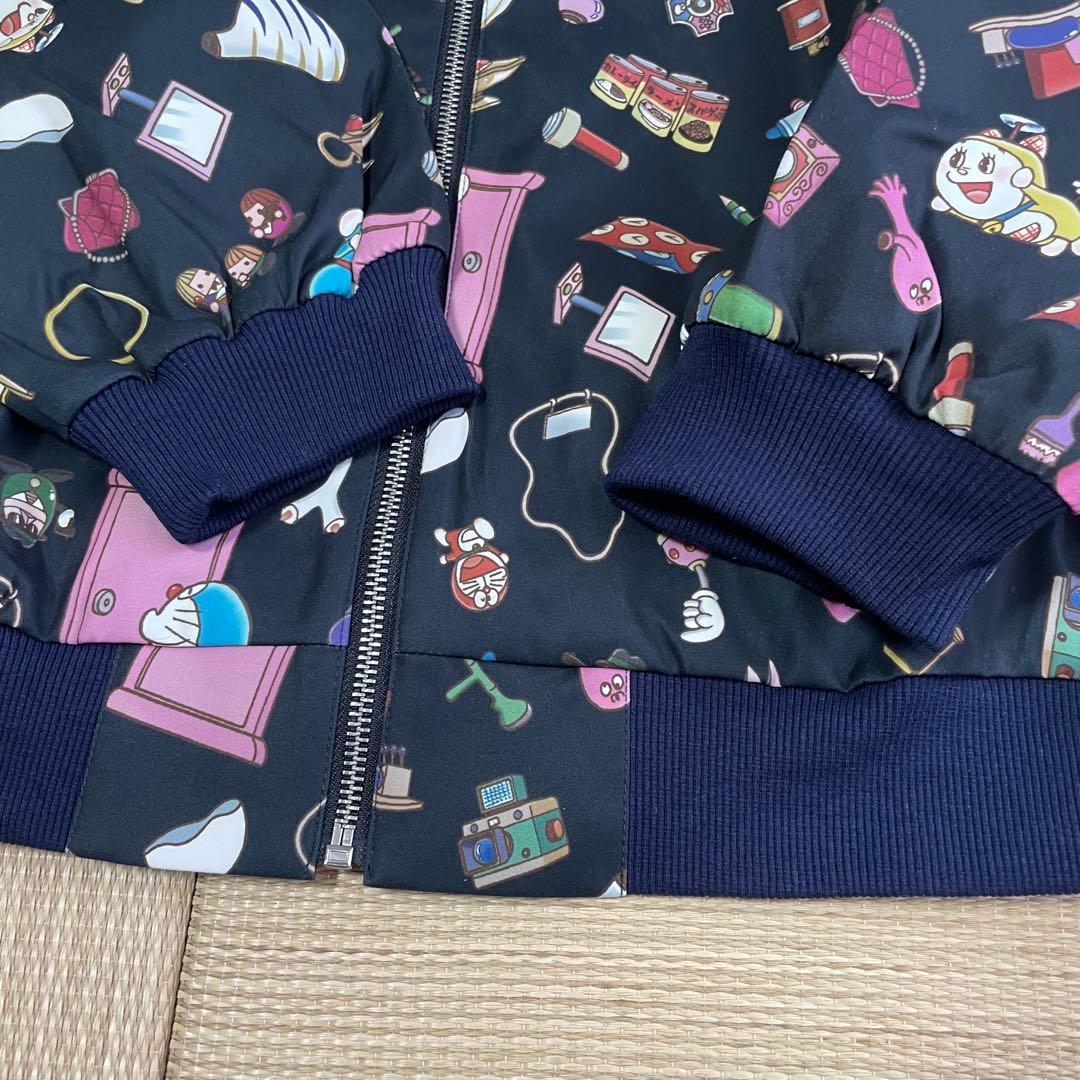 美品 フェリシモ ドラえもん ひみつ道具 ブルゾン ジャケット ジップ LL