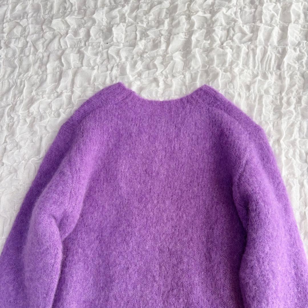 【新品未使用タグ付】 ユナイテッドアローズ アルパカ/モヘア クルーネックニット