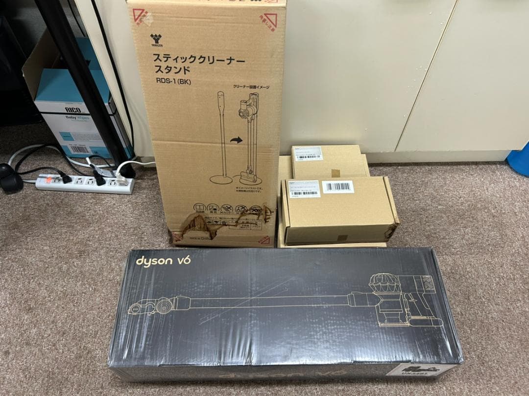 新品 ダイソン Dyson V6 SV07 WH ENT FU コードレス掃除機