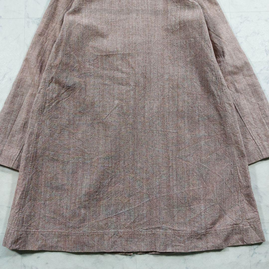 45R 45rpm コットンハーフコート 2 Aライン ブラウン系
