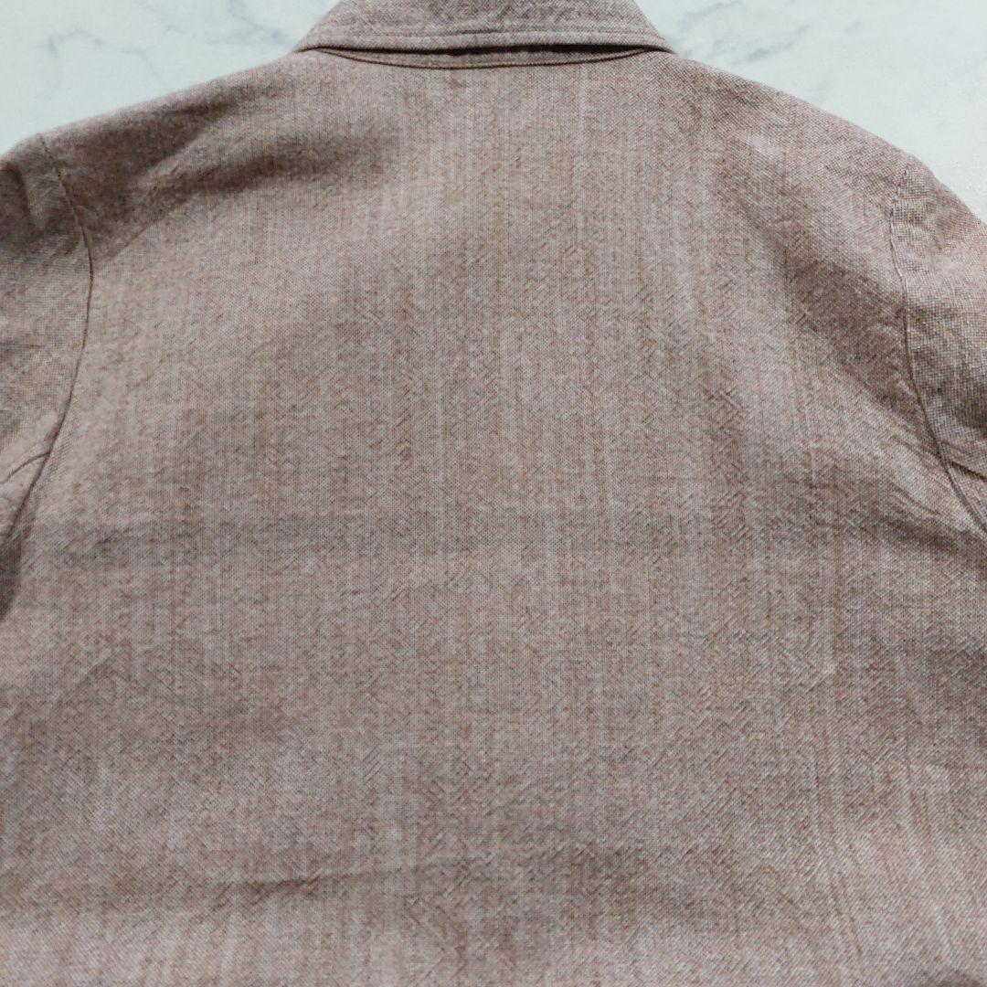 45R 45rpm コットンハーフコート 2 Aライン ブラウン系