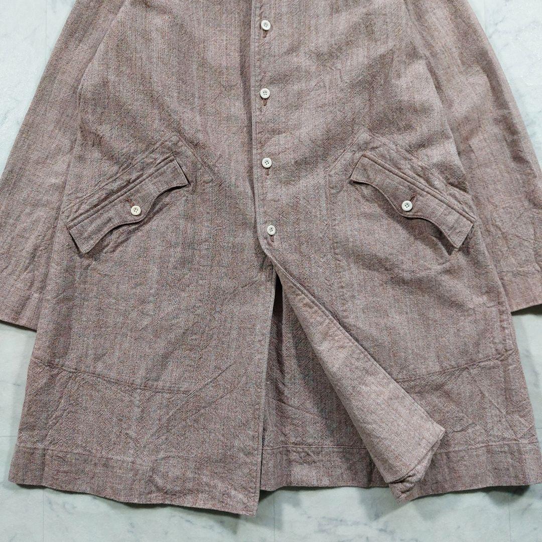 45R 45rpm コットンハーフコート 2 Aライン ブラウン系