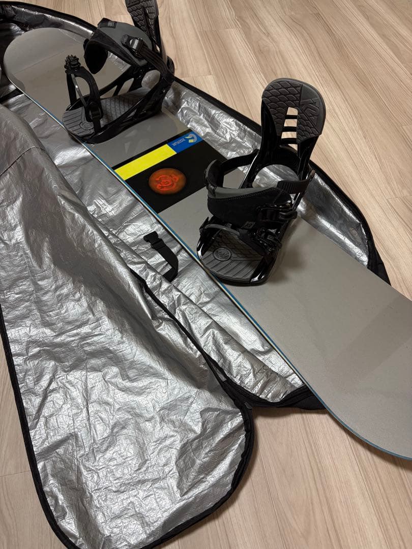 14万セット■美品■WAX済■BURTON ボード ビンディング＋ケース