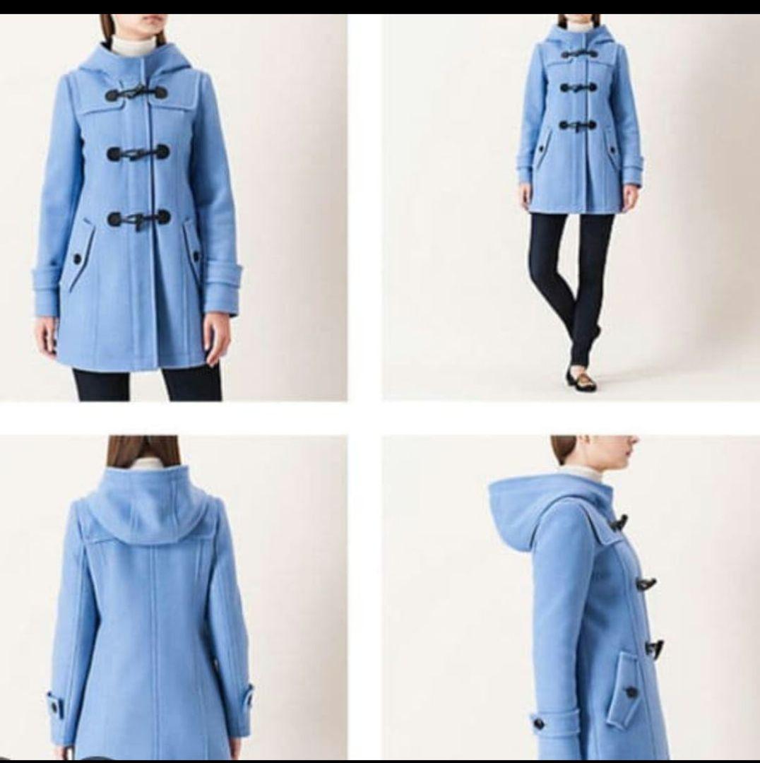 極美品　ブルーレーベルクレストブリッジ　ブルー　ダッフル38