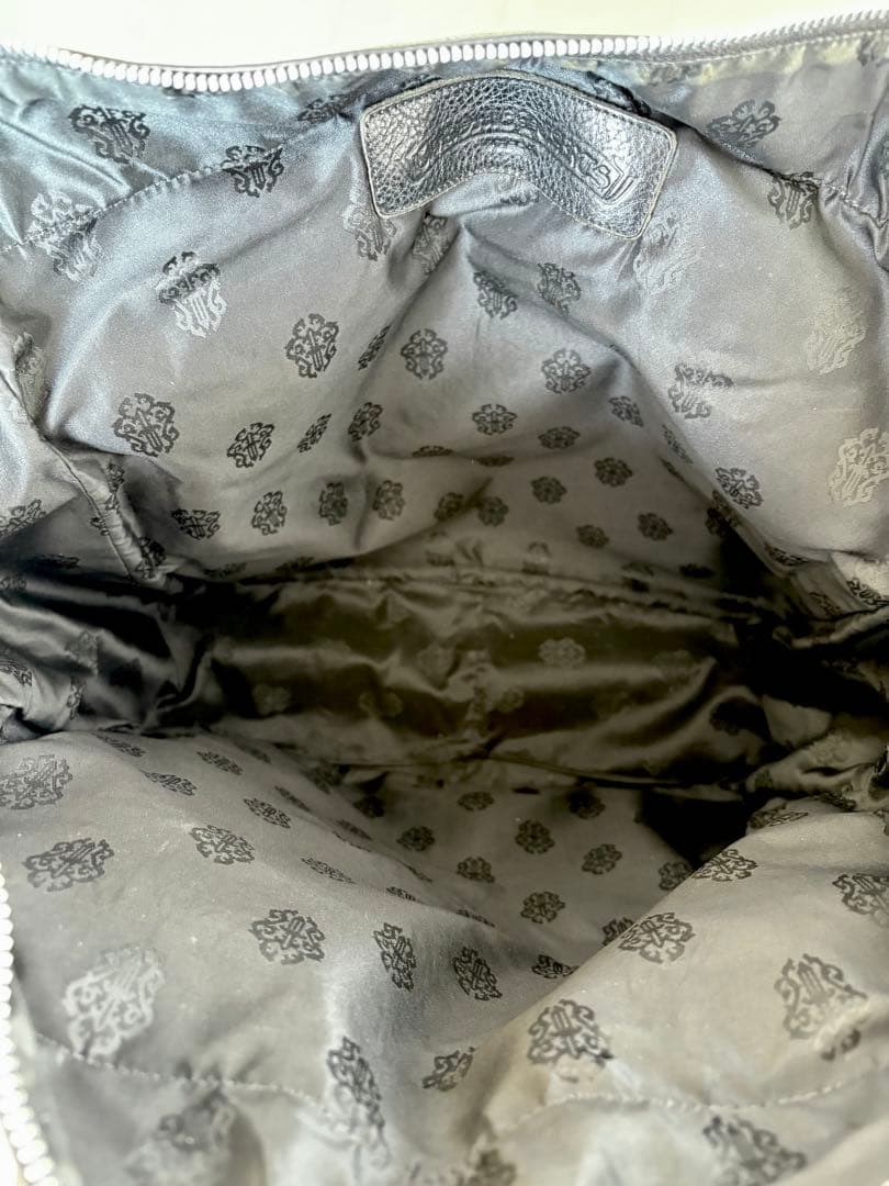 CHROME HEARTS レザートートバッグ セメタリークロス ダガージップ