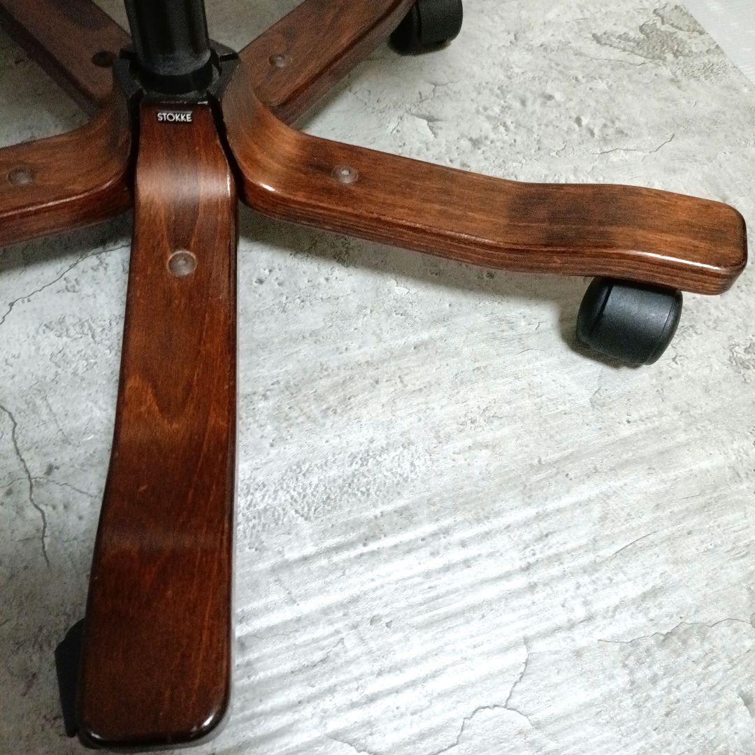 【希少品】　STOKKE バランスチェア ウィング　腰痛対策　姿勢矯正