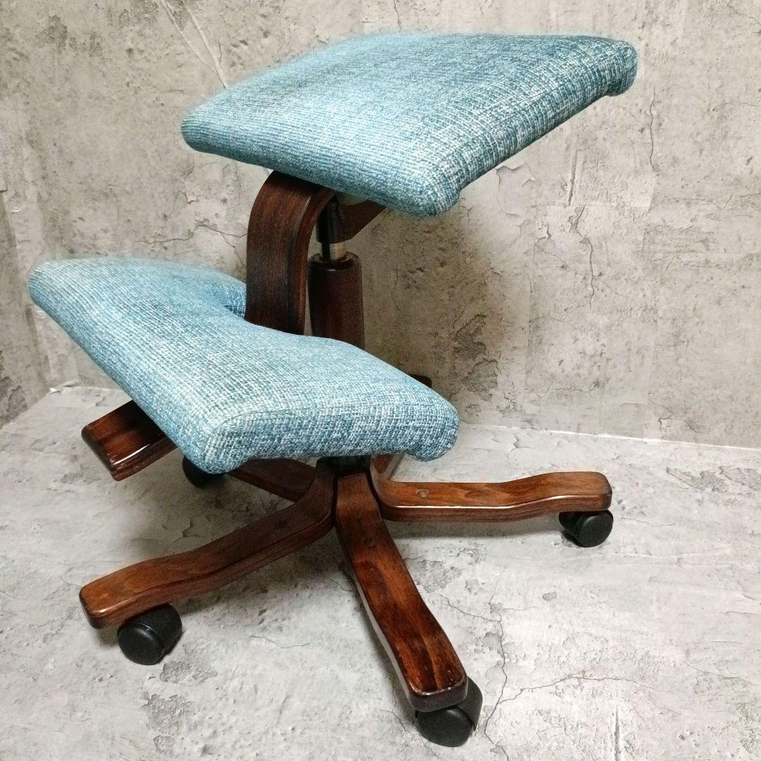 【希少品】　STOKKE バランスチェア ウィング　腰痛対策　姿勢矯正