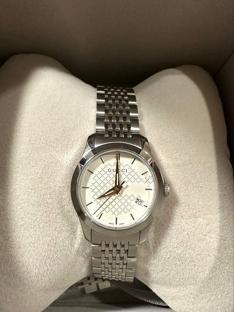 GUCCI 腕時計 126.5 ステンレススチール