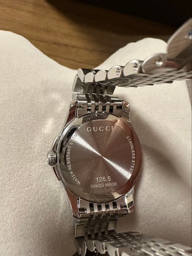 GUCCI 腕時計 126.5 ステンレススチール