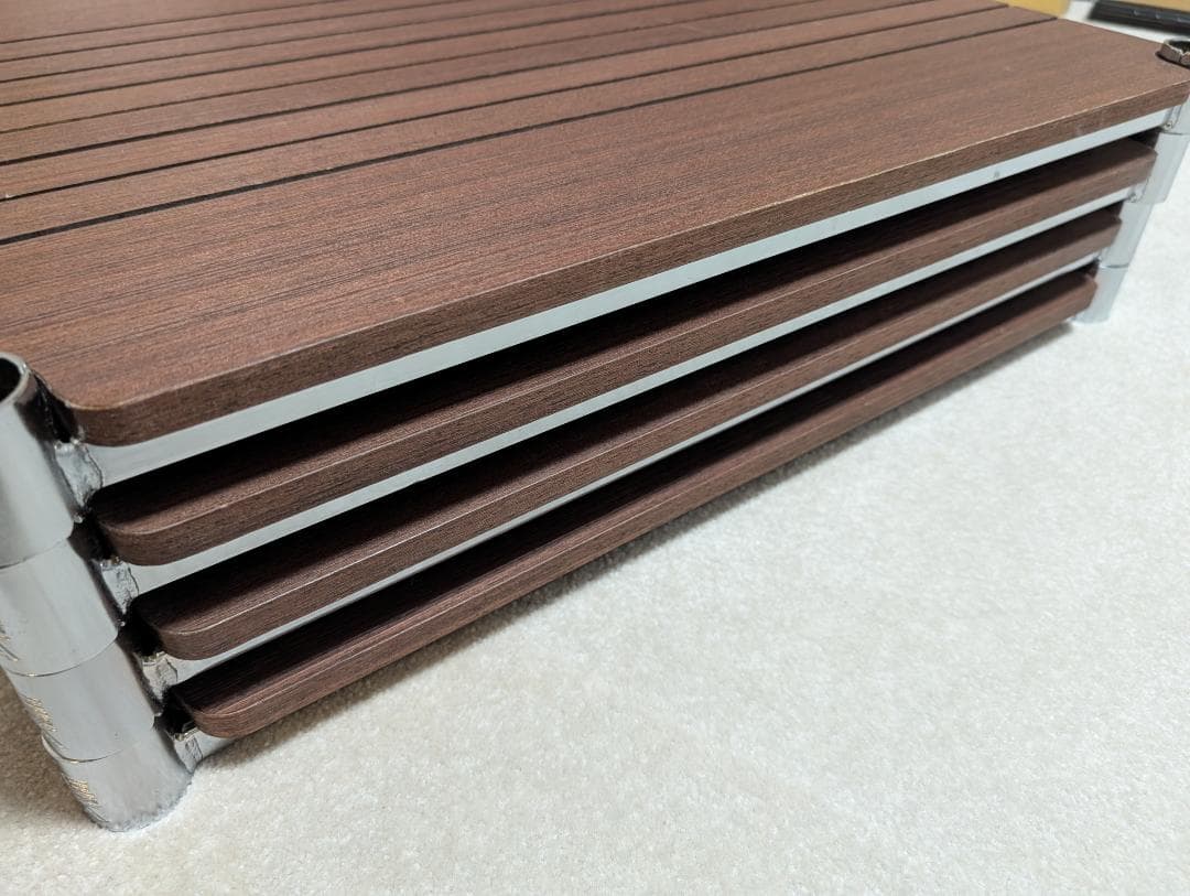 ホームエレクター ブランチシェルフ ダークブラウン 4枚 W600 × D450