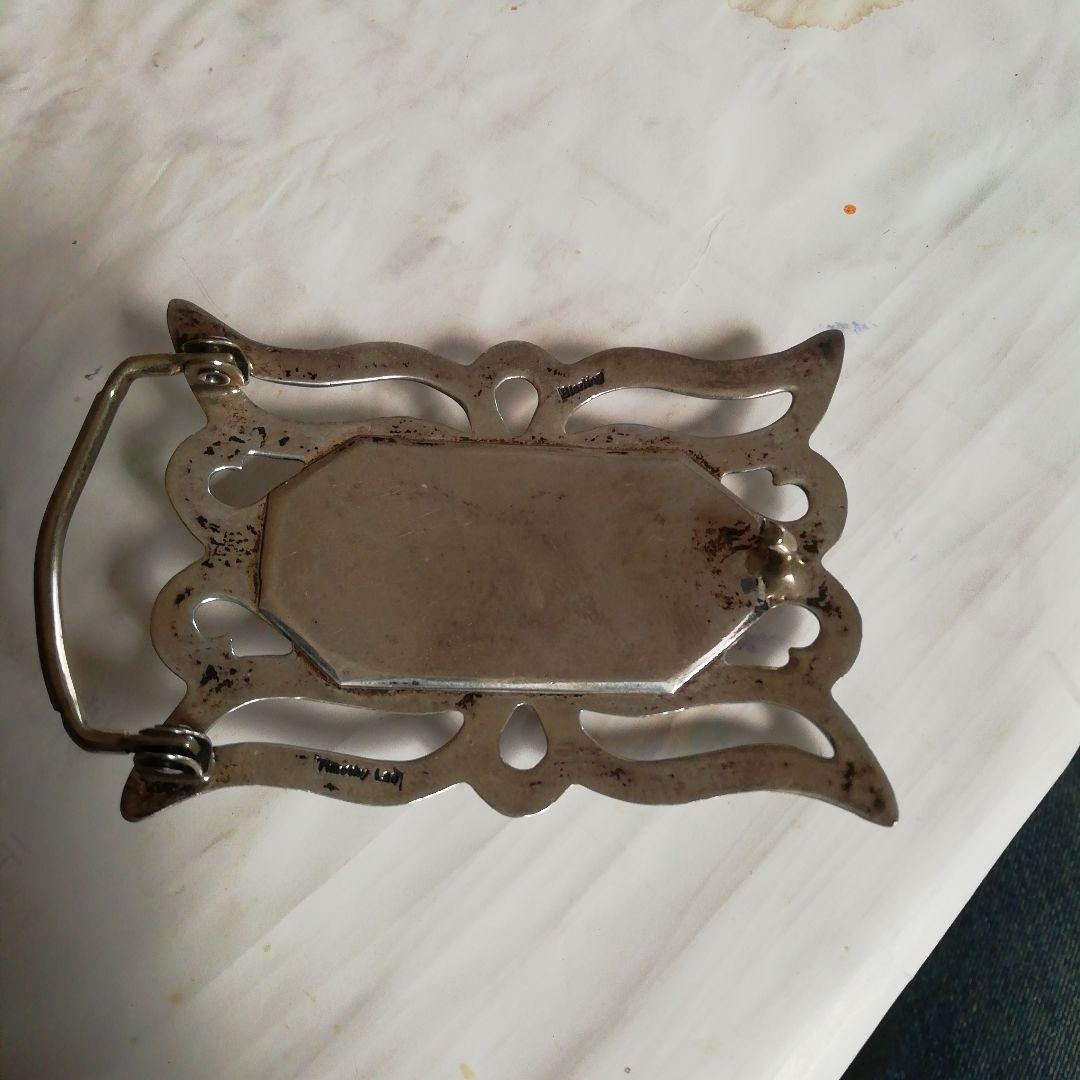 インディアンジュエリー　スーパレア　バックル　ナバホ　ズニ　ホピ