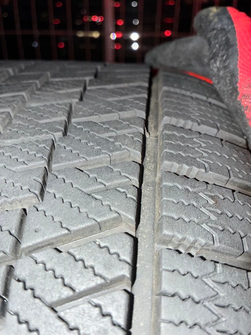 スタッドレスタイヤ付きホイール　19インチ　4本セットPCD112