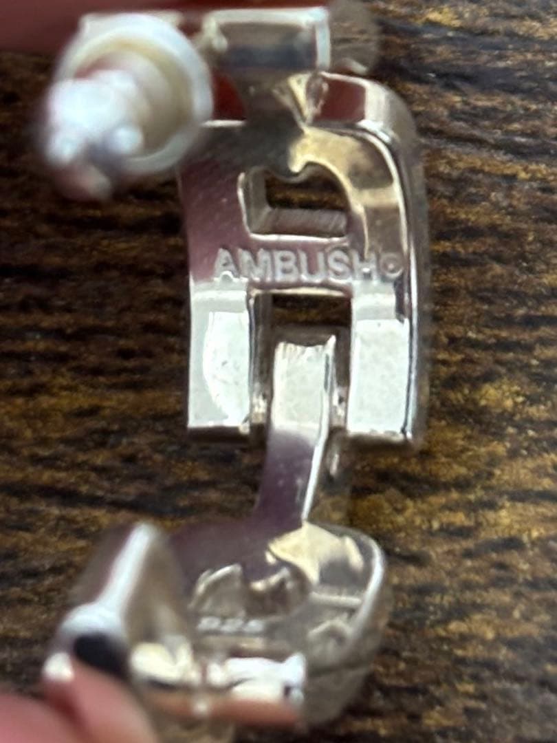 アクセサリー AMBUSH A CHAIN RING EARRINGS