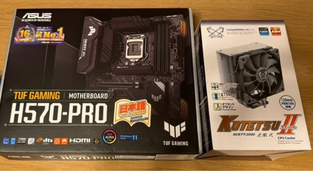 ASUS TUF Gaming H570-PRO + 虎徹Ⅱ+DDR4