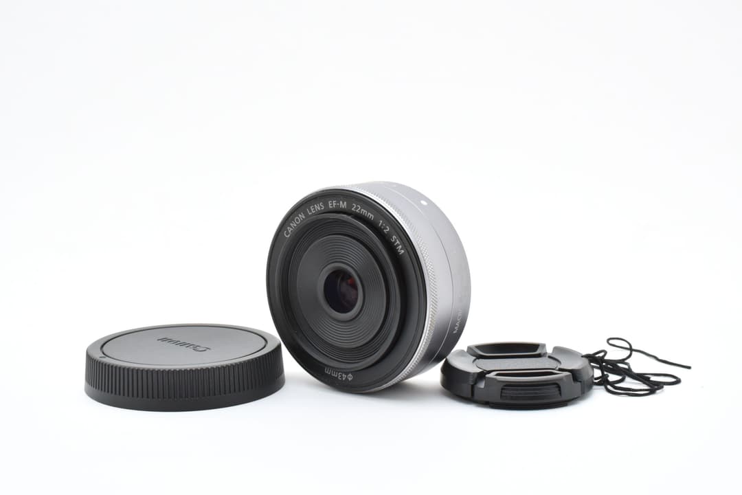 ほぼ未使用 Canon EF-M 22mm F2 STM キャノン #8984