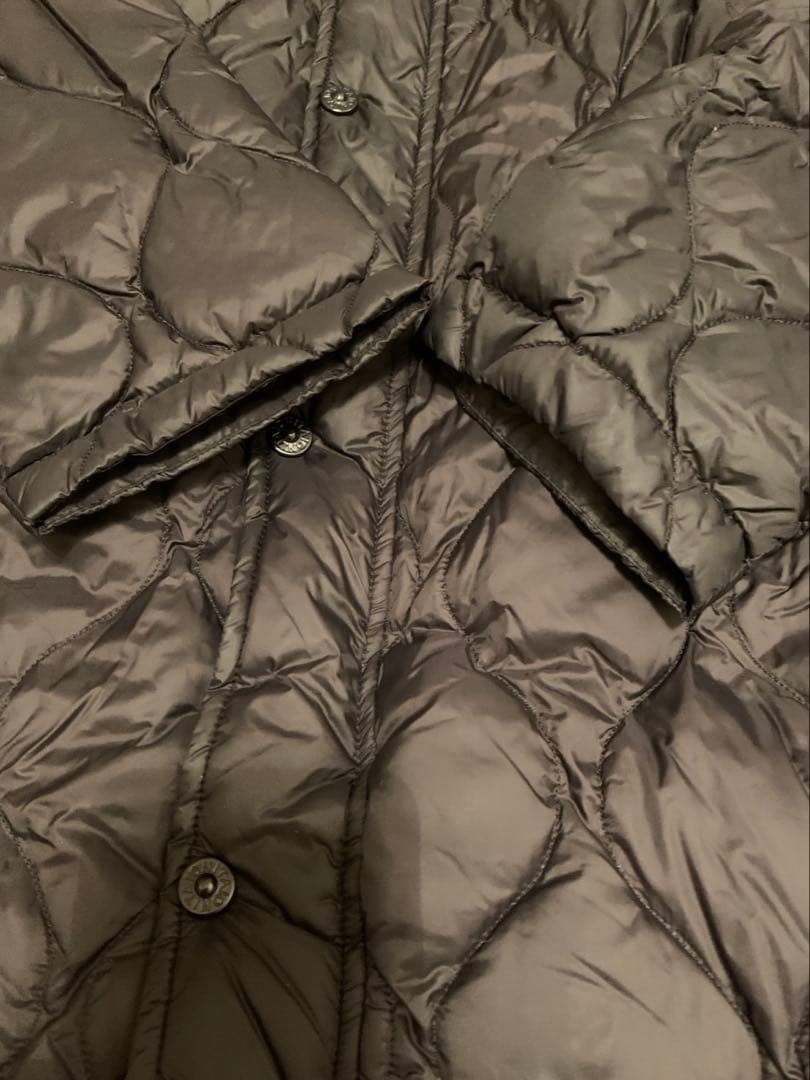 TAIONキルトスタンドカラーロングダウンコート　フリークスストア