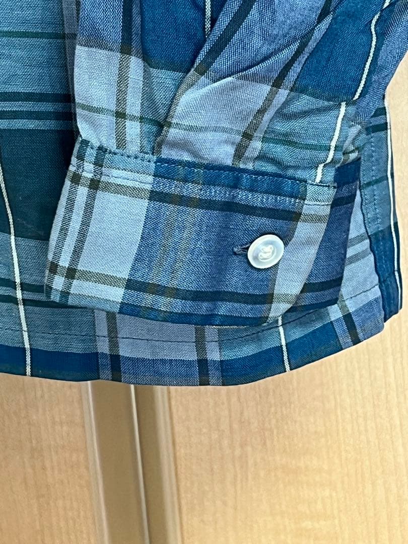 60s Colebrooke オールコットン オープンカラーシャツ USA製