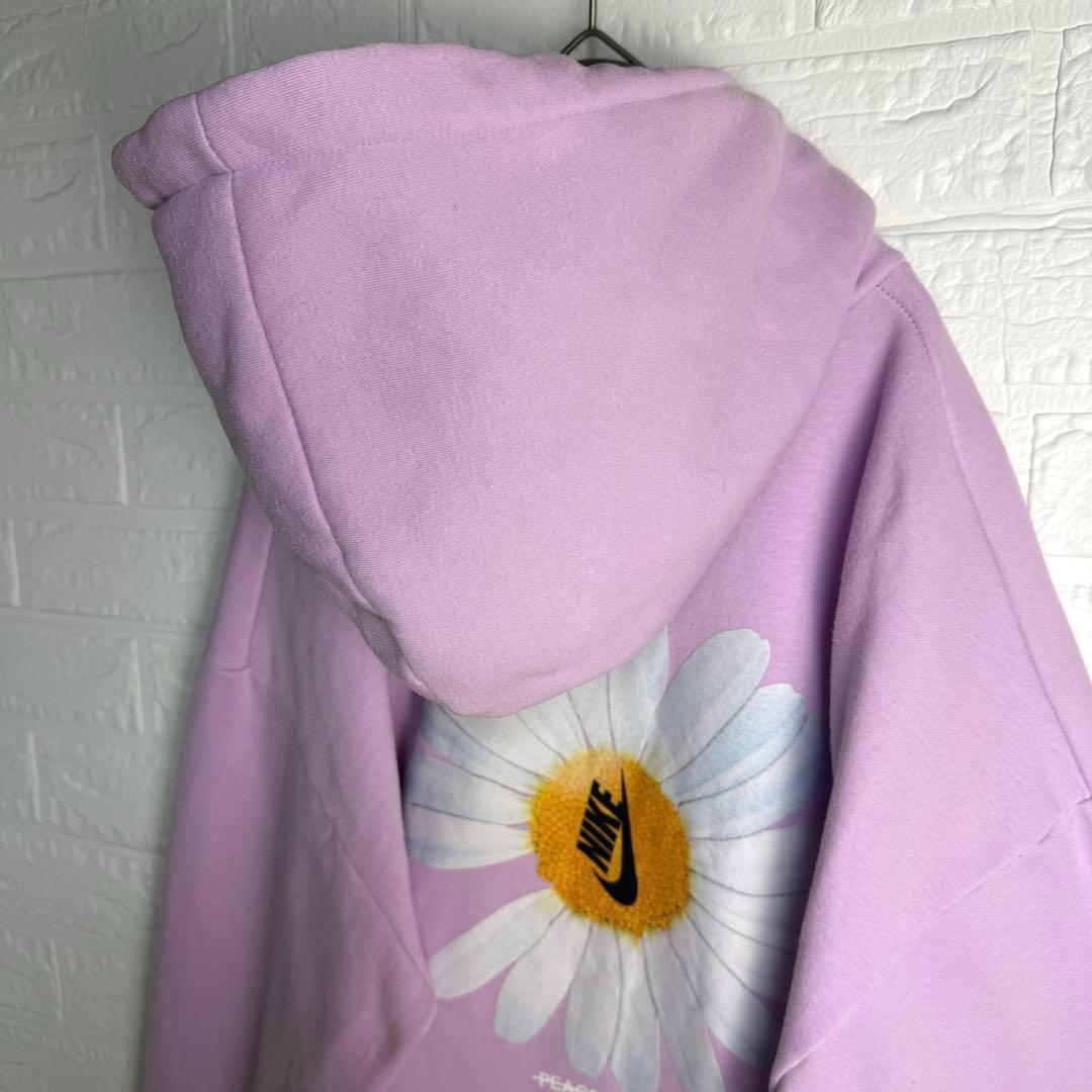 【激レア】 PEACEMINUSONE NIKE コラボ パーカー 花