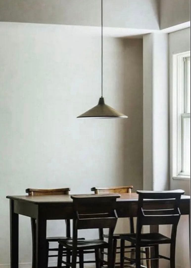 flame 真鍮製ペンダントライト brass L natural φ460㍉