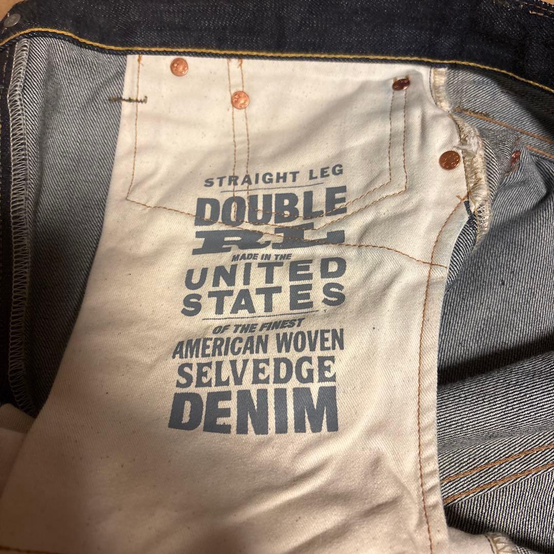 RRL ダブルアールエル Straight Leg Rigid Denim