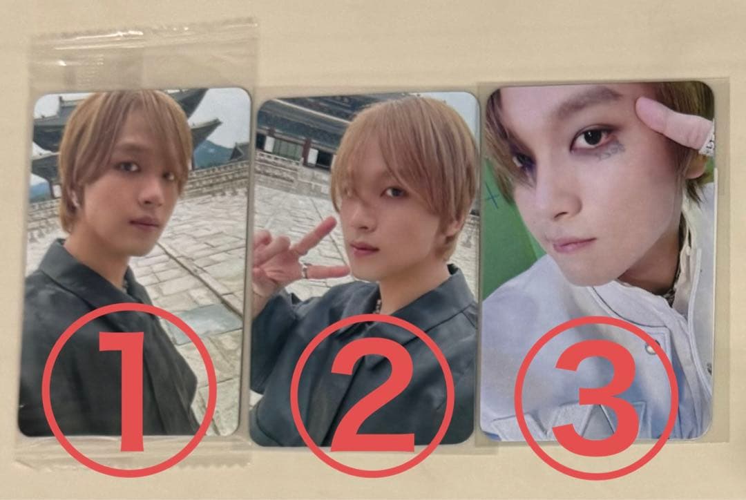 NCT127 ヘチャン HAECHAN FACT CHECK 特典トレカ3点