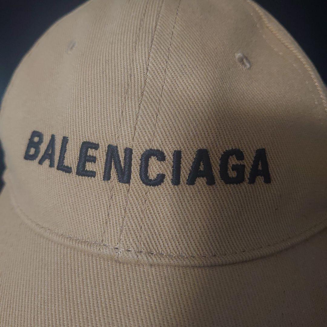 BALENCIAGA バレンシアガ ベージュ　キャップ